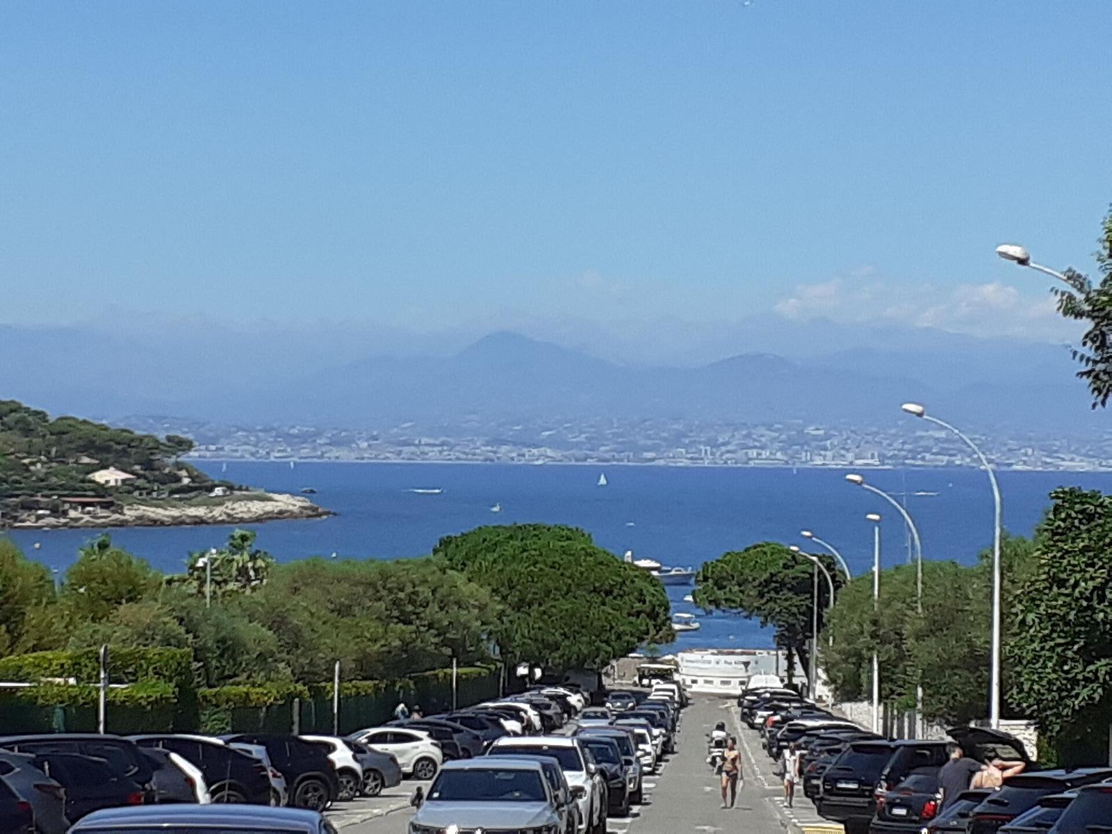 L'anse de la Garoupe au Cap d'Antibes